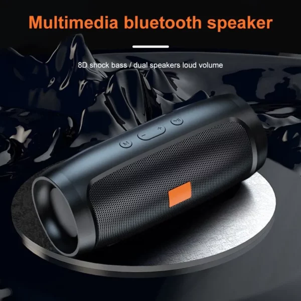 Alto-falante Bluetooth com Subwoofer Portátil