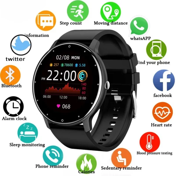 SmartWatch Bluetooth Impermeável