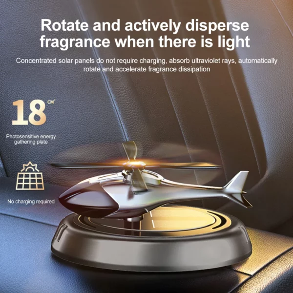 Difusor De Perfume Solar Car Air Freshener - Image 2