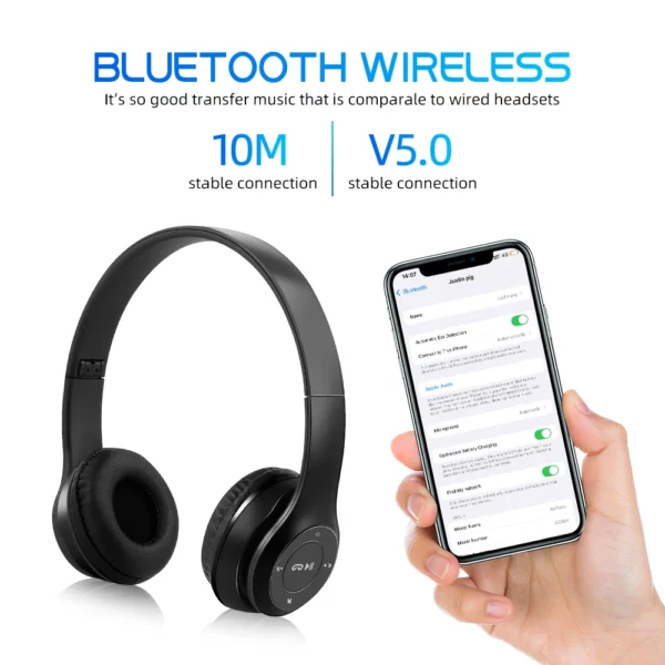 Fone de Ouvido Bluetooth 5.0 com redução de ruido - Image 2